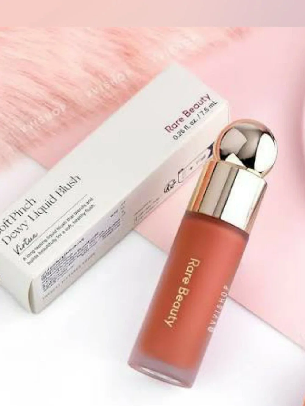 🌻Face Need🌻BNIB Rare Beauty Fullsize VIRTUE Soft Pinch Dewy Liquid Blush!$25Re